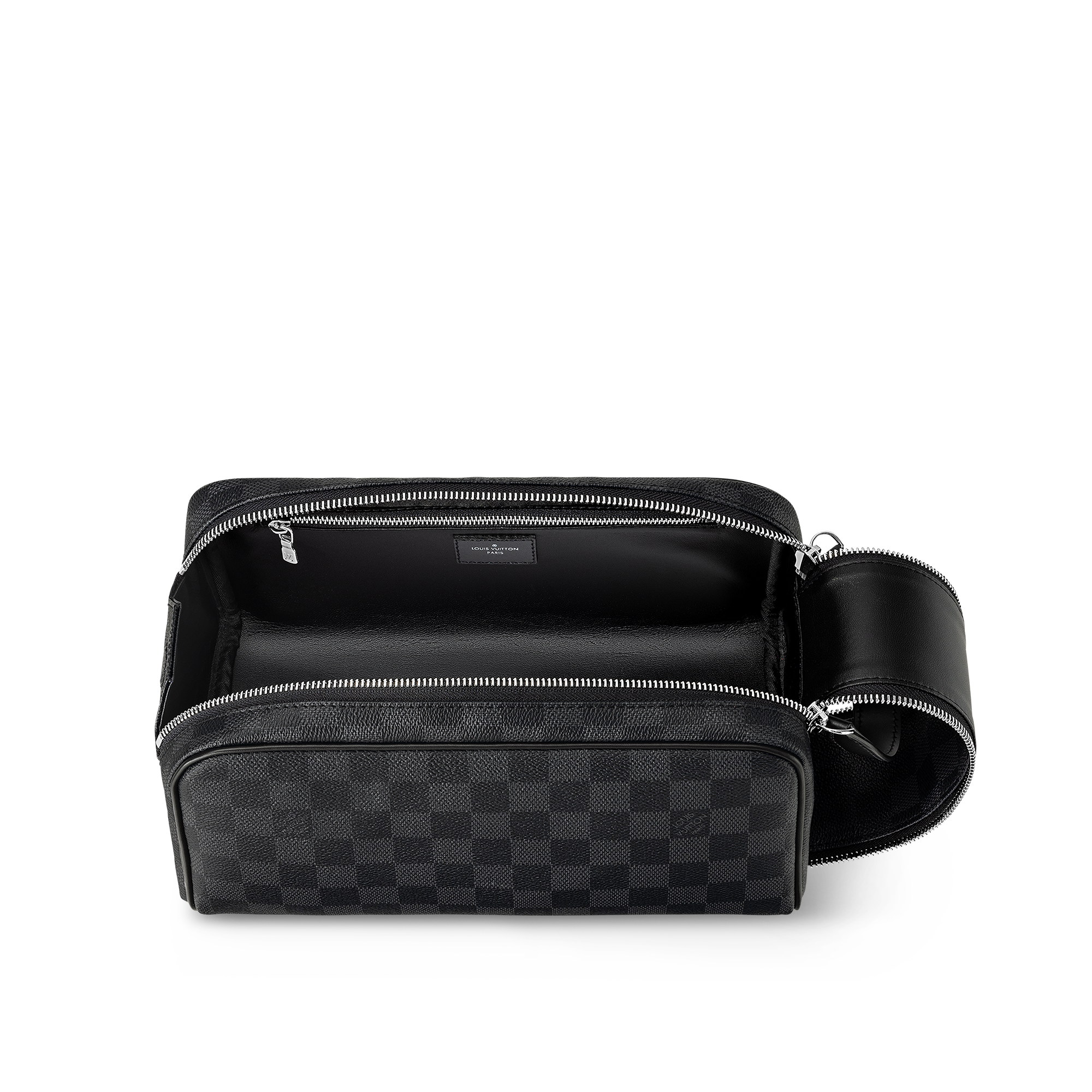 Neceser Dopp Kit Toile Damier Graphite Hombre Viaje Todo el equipaje y accesorios | LOUIS VUITTON (Zoom de producto)