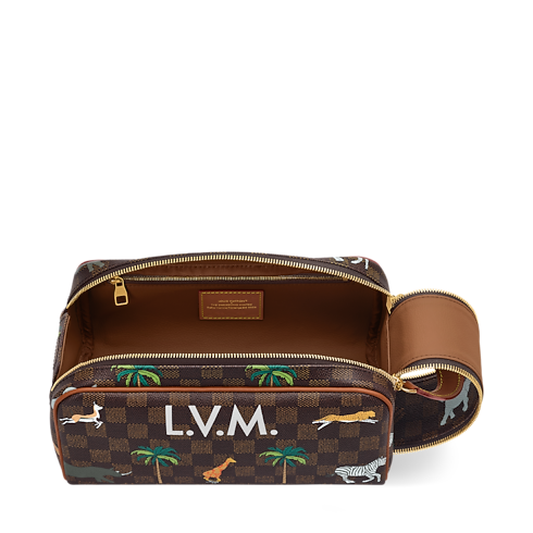 Neceser Dopp Kit Otros modelos en Damier Canvas Hombre Viaje Accesorios de viaje | LOUIS VUITTON (Zoom de producto)