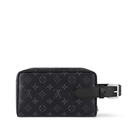 Neceser Locker Dopp Kit Lona Monogram Eclipse Hombre Viaje Accesorios de viaje | LOUIS VUITTON (Zoom de producto)