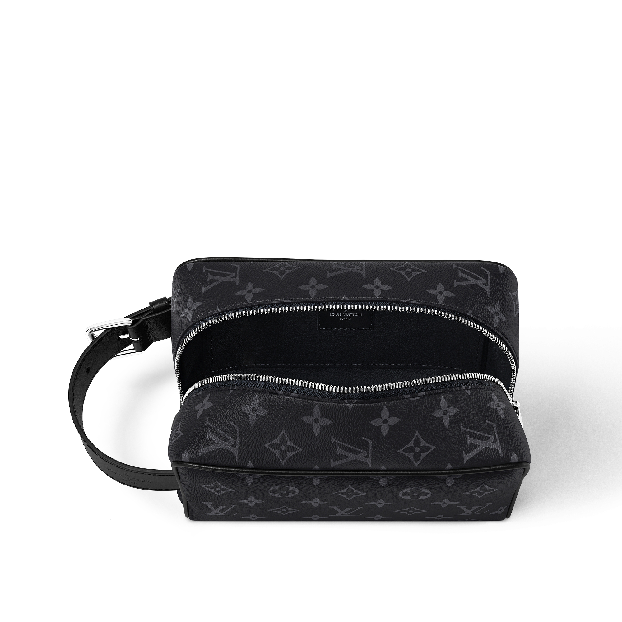 Neceser Locker Dopp Kit Lona Monogram Eclipse Hombre Viaje Accesorios de viaje | LOUIS VUITTON (Zoom de producto)