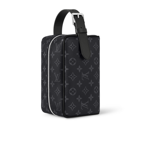 Neceser Locker Dopp Kit Lona Monogram Eclipse Hombre Viaje Accesorios de viaje | LOUIS VUITTON (Zoom de producto)