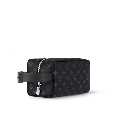 Neceser Locker Dopp Kit Lona Monogram Eclipse Hombre Viaje Accesorios de viaje | LOUIS VUITTON (Zoom de producto)