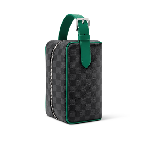 Neceser Locket Dopp Kit Lona Damier Graphite Hombre Viaje Accesorios de viaje | LOUIS VUITTON (Zoom de producto)