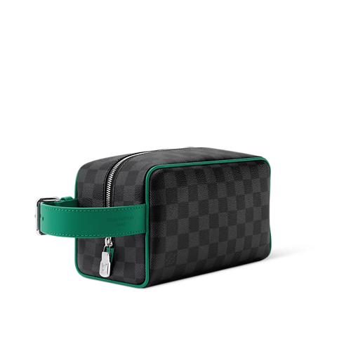 Neceser Locket Dopp Kit Lona Damier Graphite Hombre Viaje Accesorios de viaje | LOUIS VUITTON (Zoom de producto)