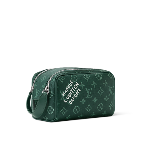 Neceser Mini Dopp Kit Monogram Heritage Hombre Viaje Accesorios de viaje | LOUIS VUITTON (Zoom de producto)