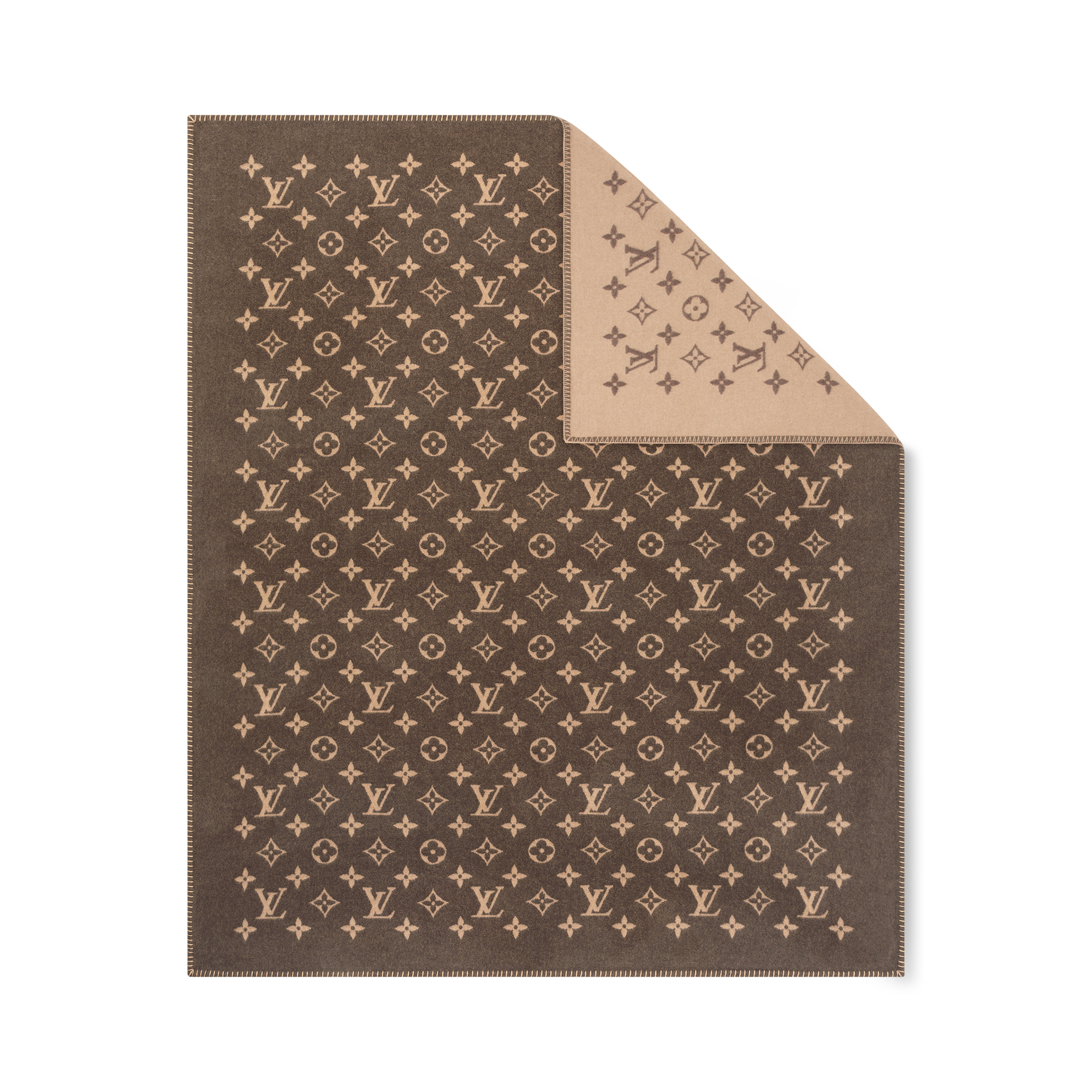 Neo Monogram Blanket S00 Mujer Accesorios Accesorios para el hogar | LOUIS VUITTON (Zoom de producto)