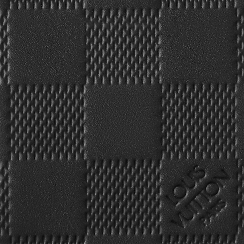 Organizador de bolsillo Piel Damier Infini Bolsos y pequeña marroquinería Personalización de artículos de cuero } | LOUIS VUITTON (Zoom de producto)