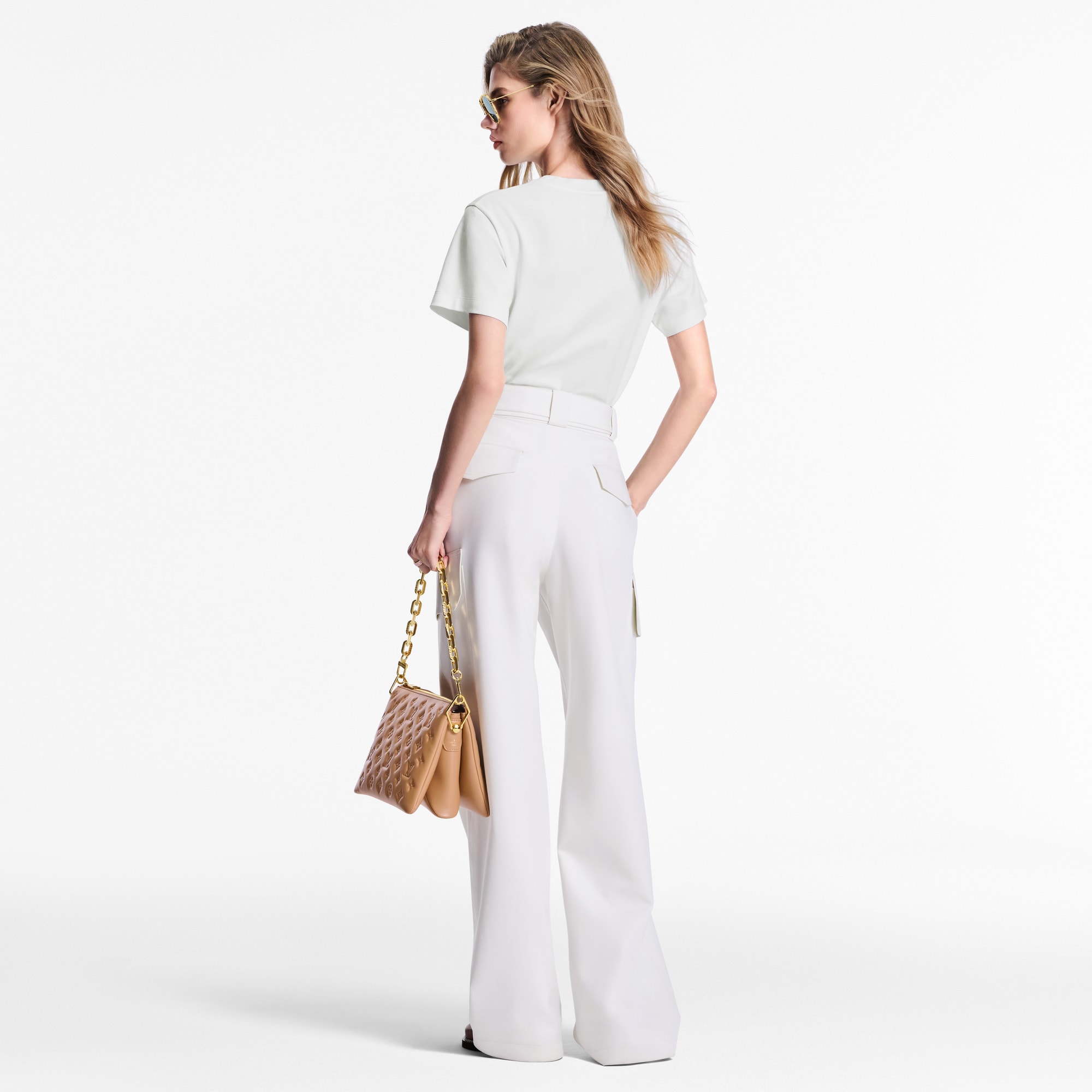 Pantalón cargo de punto técnico  Mujer Prêt-à-Porter Pantalones | LOUIS VUITTON (Zoom de producto)