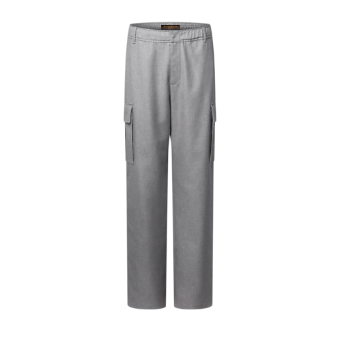 Pantalón cargo de traje con cordón Hombre Prêt-à-Porter Todo Prêt-à-Porter | LOUIS VUITTON (Zoom de producto)