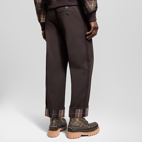 Pantalón chino cropped Hombre Prêt-à-Porter Pantalones | LOUIS VUITTON (Zoom de producto)