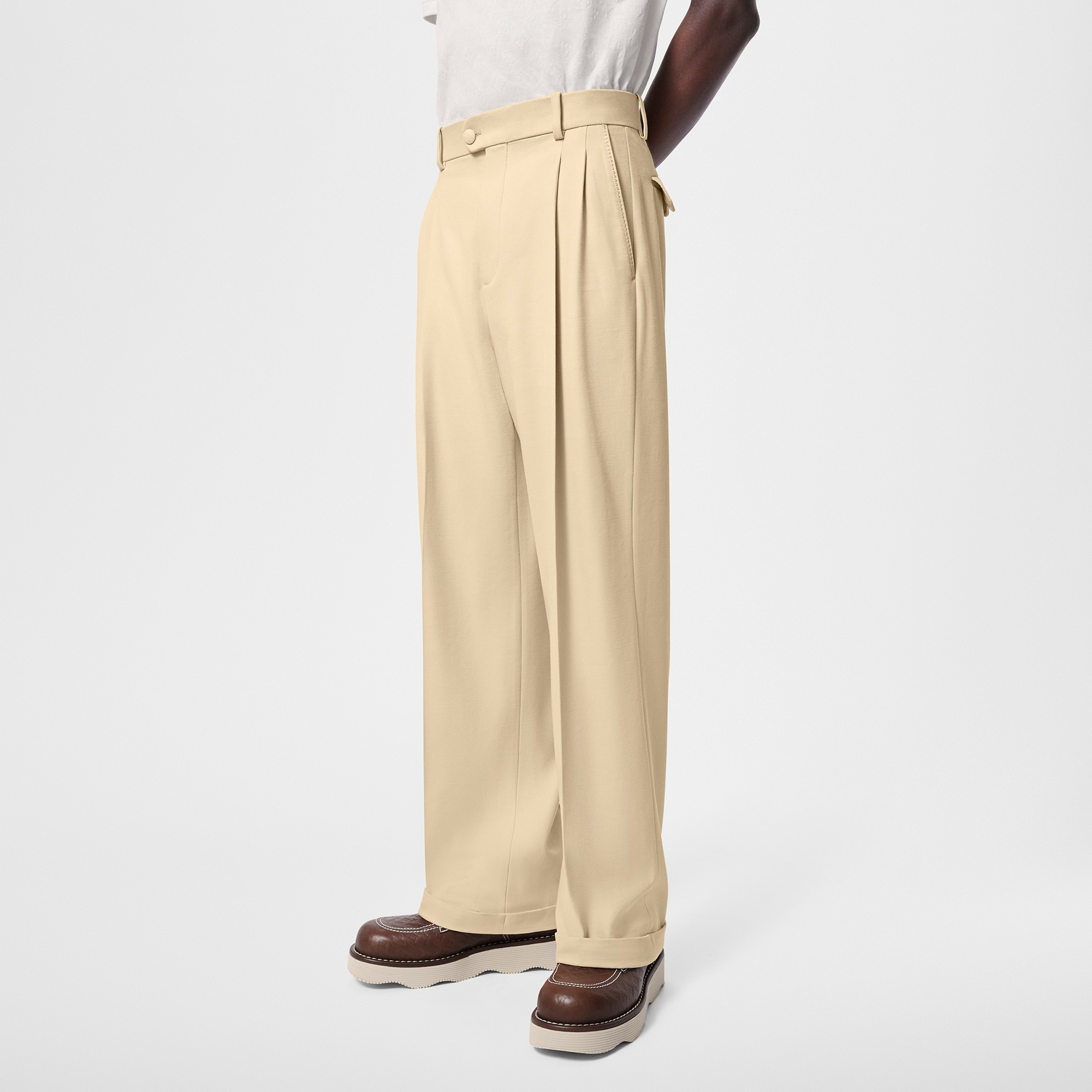 Pantalón chino de traje  Hombre Prêt-à-Porter Pantalones | LOUIS VUITTON (Zoom de producto)
