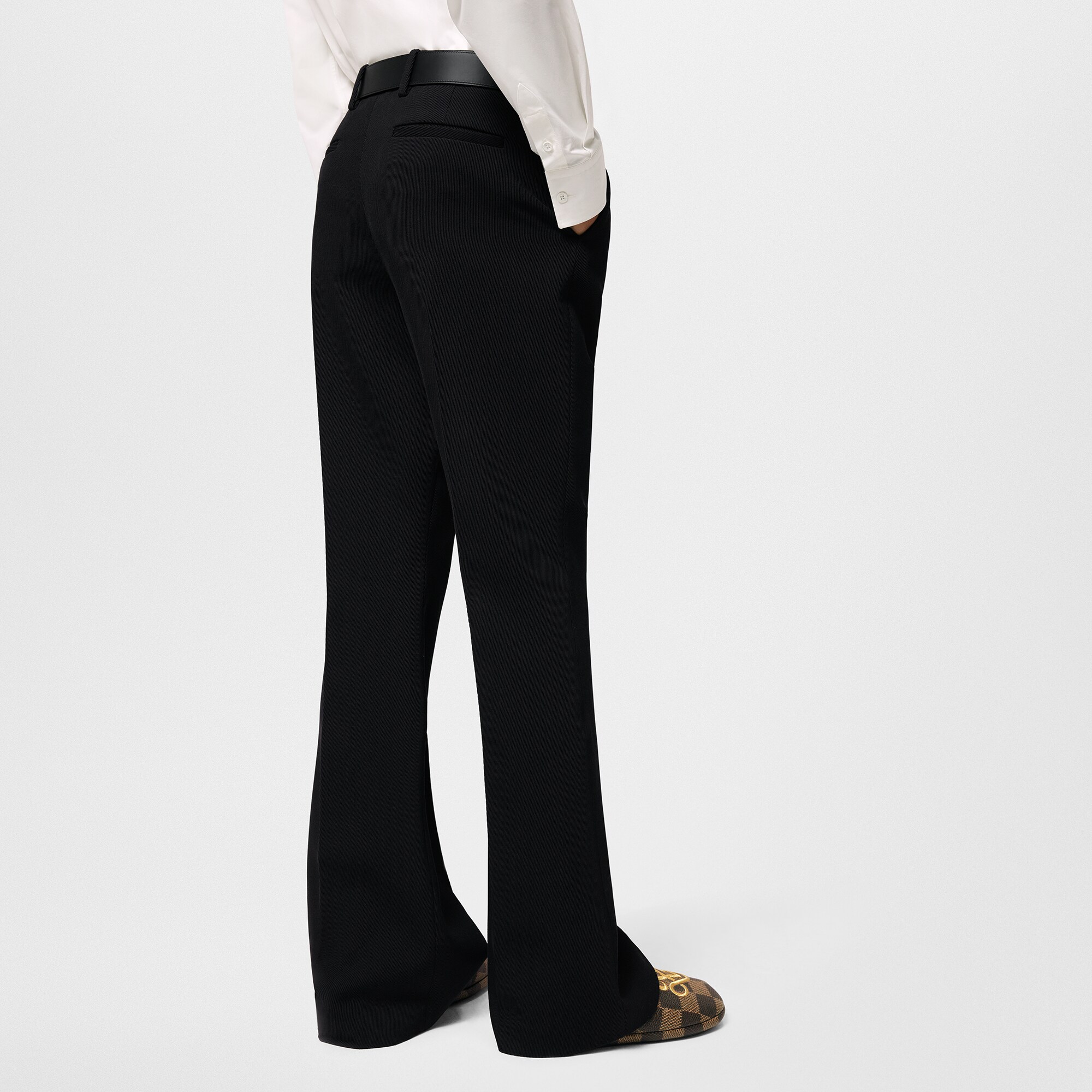 Pantalón clásico de lana acampanado  Hombre Prêt-à-Porter Pantalones | LOUIS VUITTON (Zoom de producto)