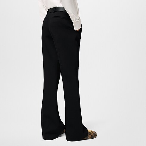 Pantalón clásico de lana acampanado Hombre Prêt-à-Porter Pantalones | LOUIS VUITTON (Zoom de producto)
