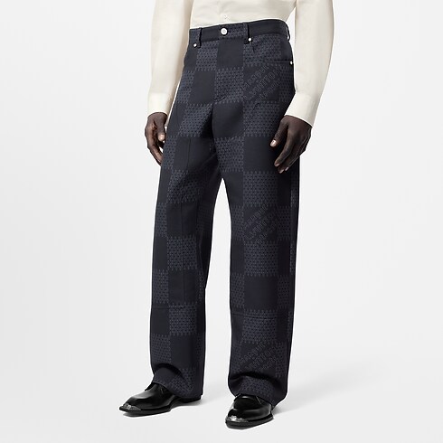 Pantalón Damier de lana Hombre Prêt-à-Porter Pantalones | LOUIS VUITTON (Zoom de producto)