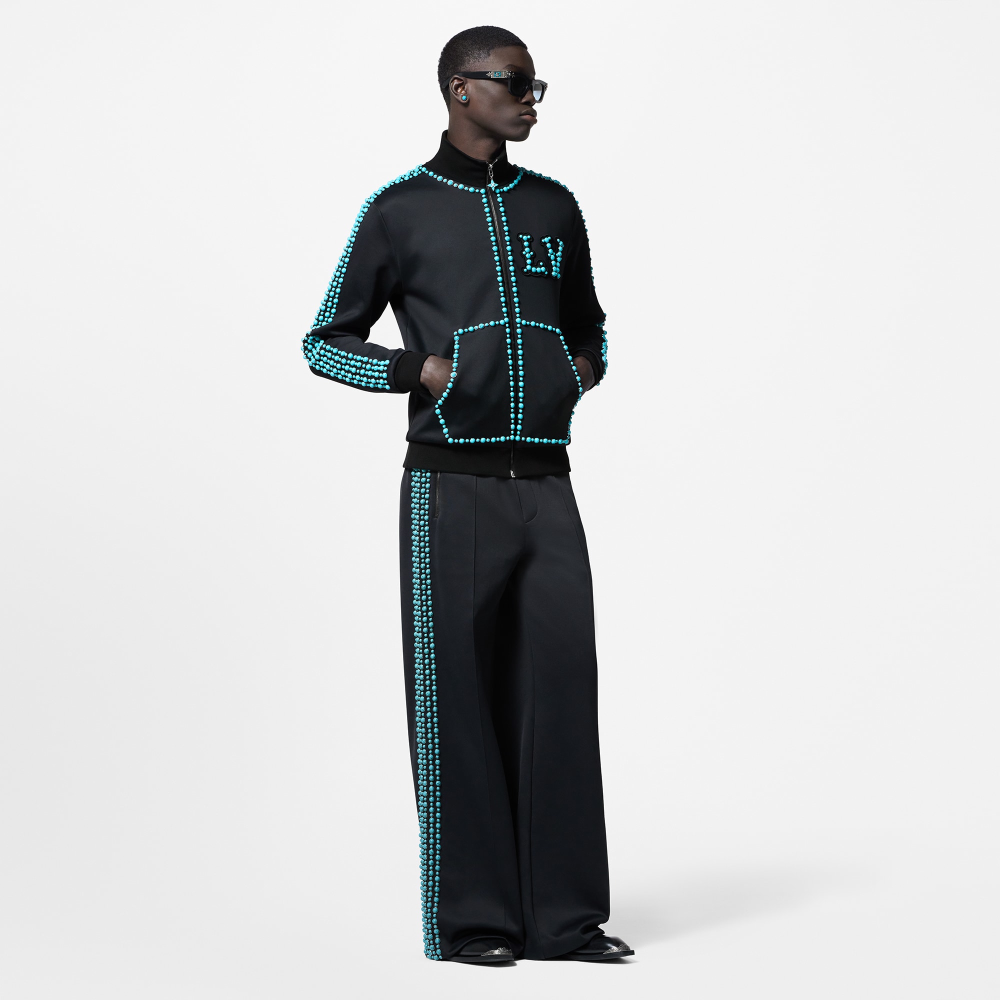 Pantalón de chándal en algodón  Hombre Prêt-à-Porter Pantalones | LOUIS VUITTON (Zoom de producto)