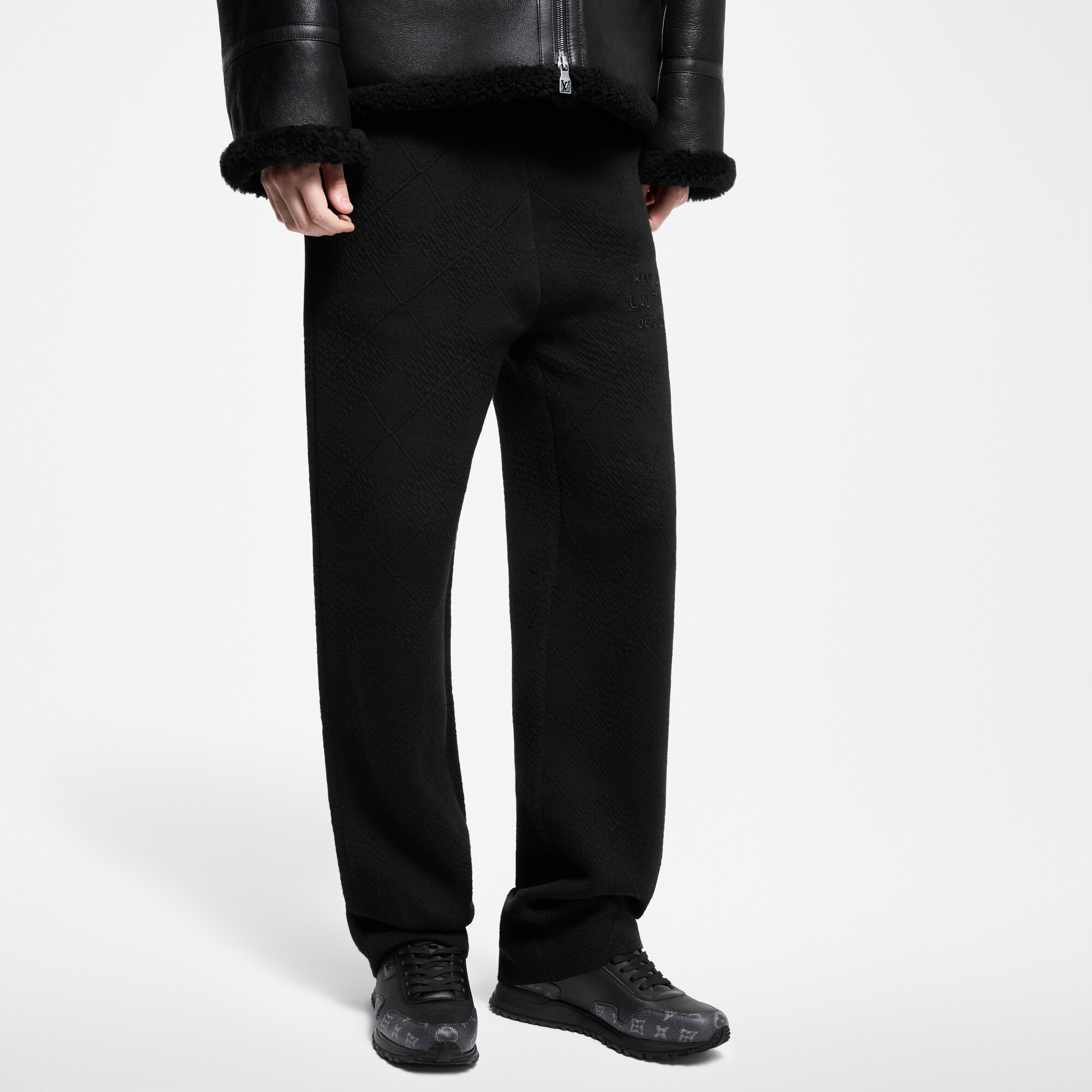 Pantalón de chándal en punto texturizado  Hombre Prêt-à-Porter Todo Prêt-à-Porter | LOUIS VUITTON (Zoom de producto)