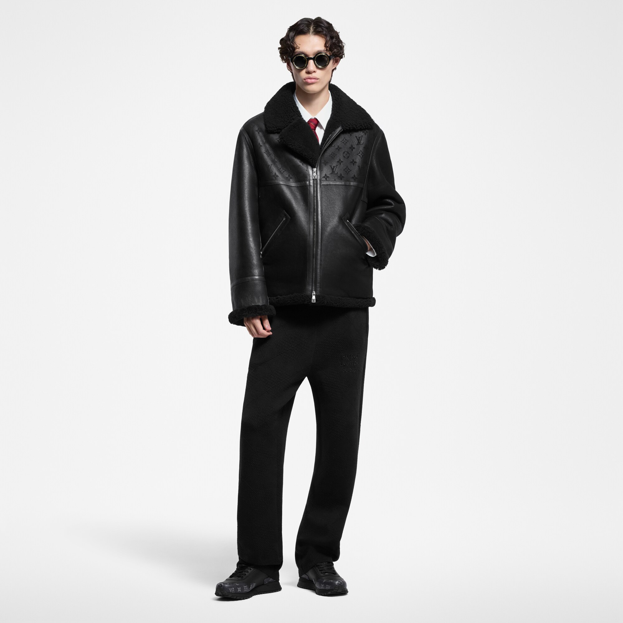 Pantalón de chándal en punto texturizado  Hombre Prêt-à-Porter Todo Prêt-à-Porter | LOUIS VUITTON (Zoom de producto)