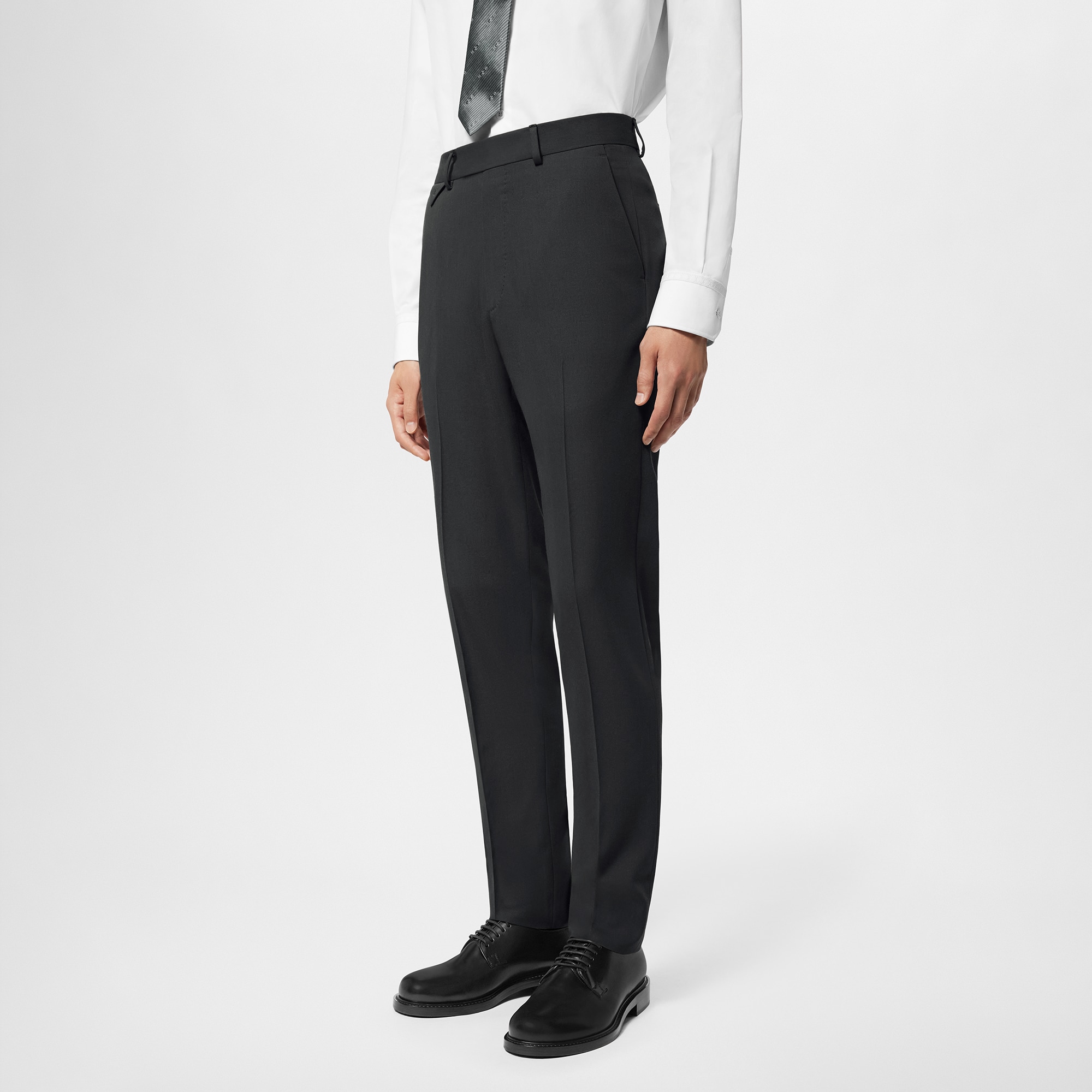 Pantalón de corte cigarette en lana  Hombre Prêt-à-Porter Pantalones | LOUIS VUITTON (Zoom de producto)