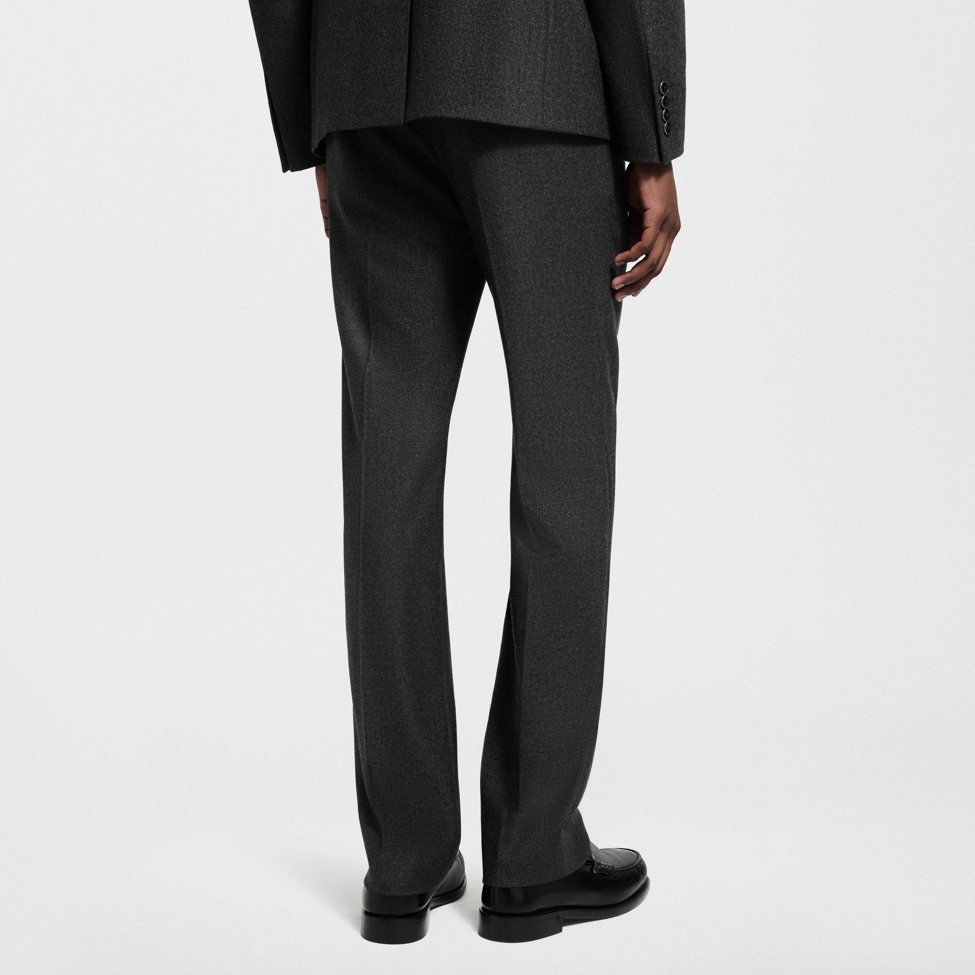 Pantalón de corte Gaston en mezcla de cachemir  Hombre Prêt-à-Porter Pantalones | LOUIS VUITTON (Zoom de producto)