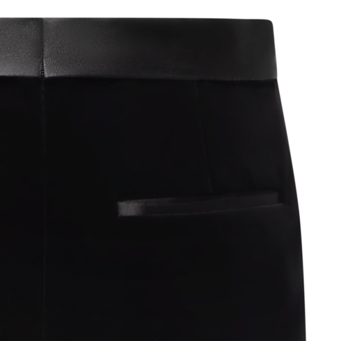 Pantalón de esmoquin en terciopelo Hombre Prêt-à-Porter Pantalones | LOUIS VUITTON (Zoom de producto)