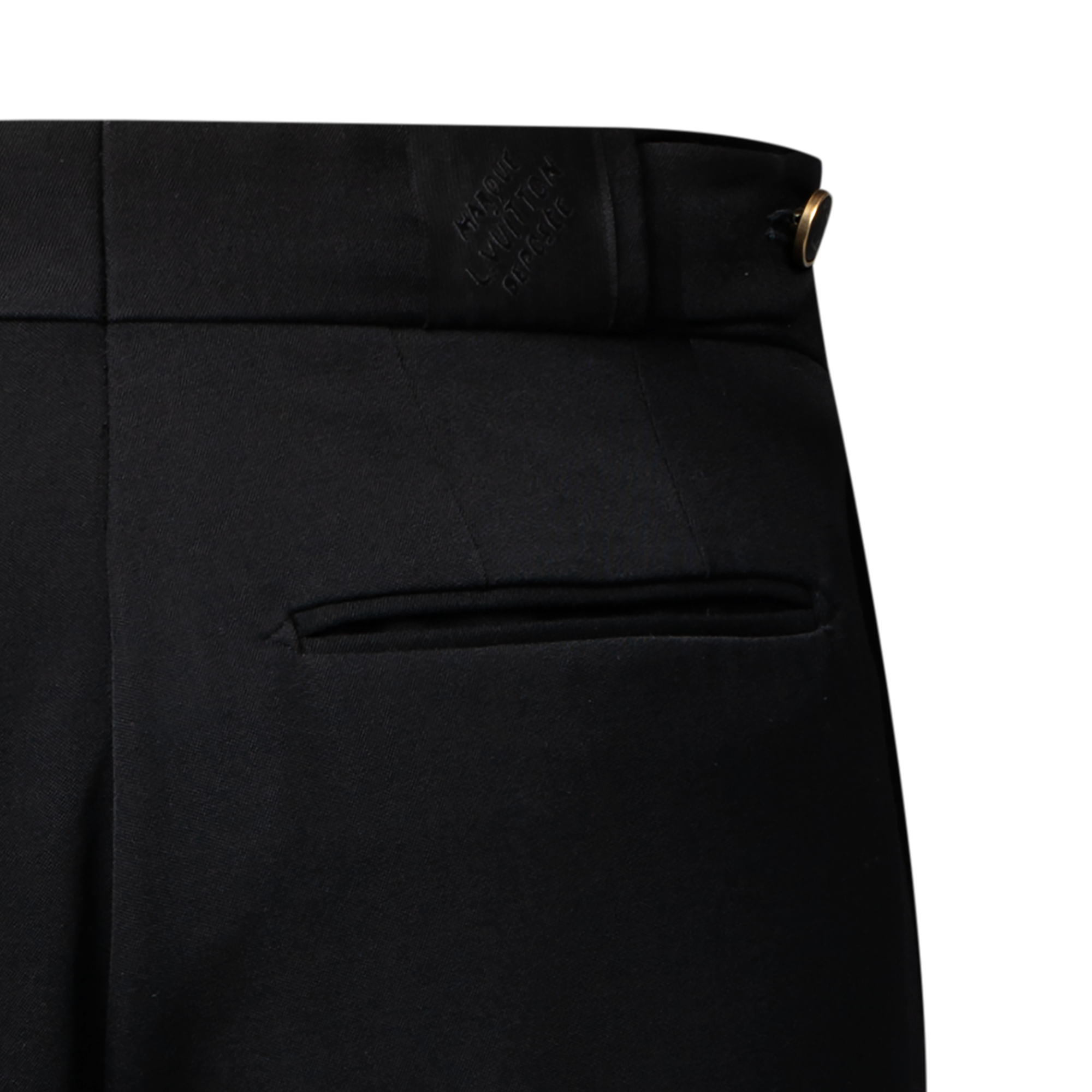 Pantalón de esmoquin flocado  Hombre Prêt-à-Porter Pantalones | LOUIS VUITTON (Zoom de producto)