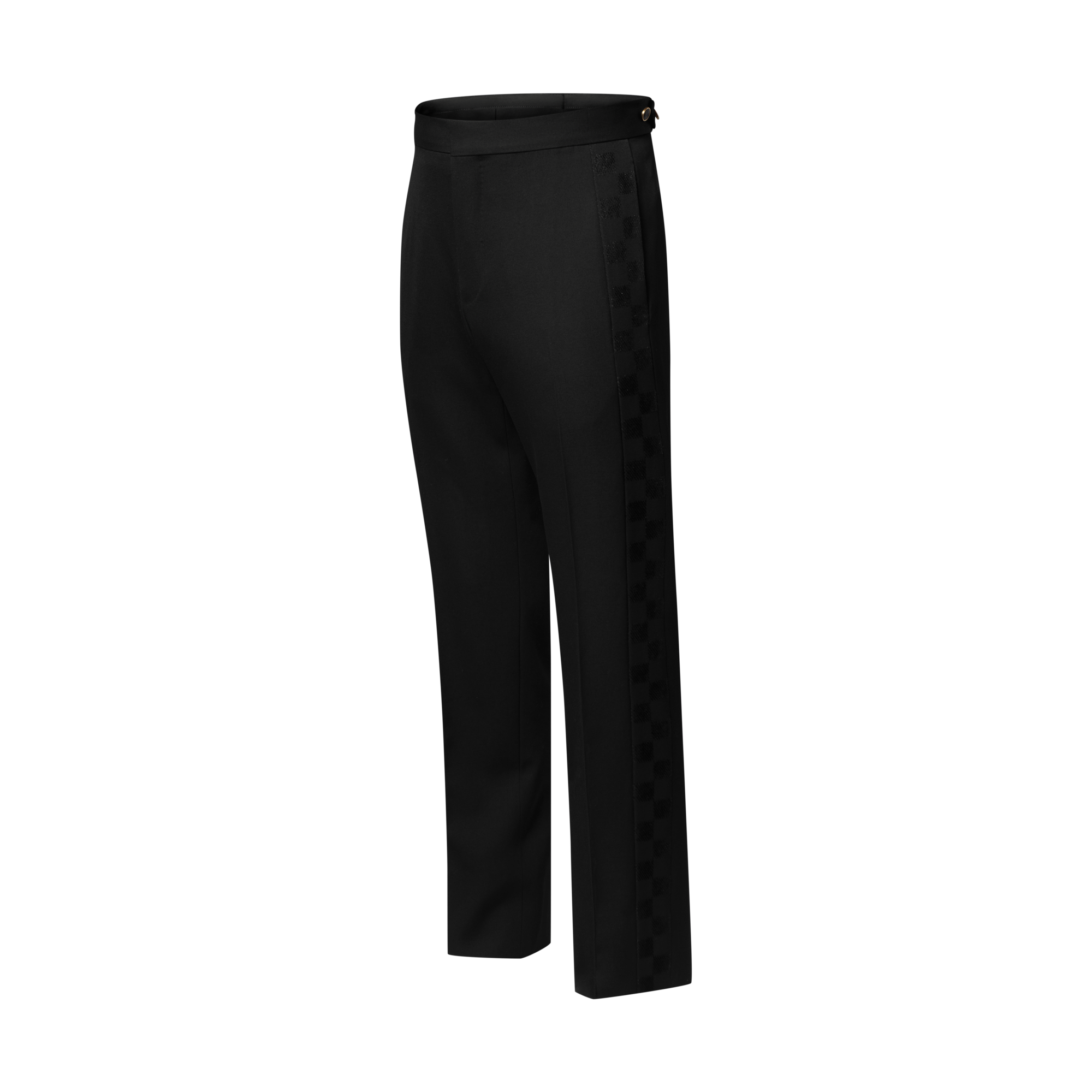 Pantalón de esmoquin flocado  Hombre Prêt-à-Porter Pantalones | LOUIS VUITTON (Zoom de producto)