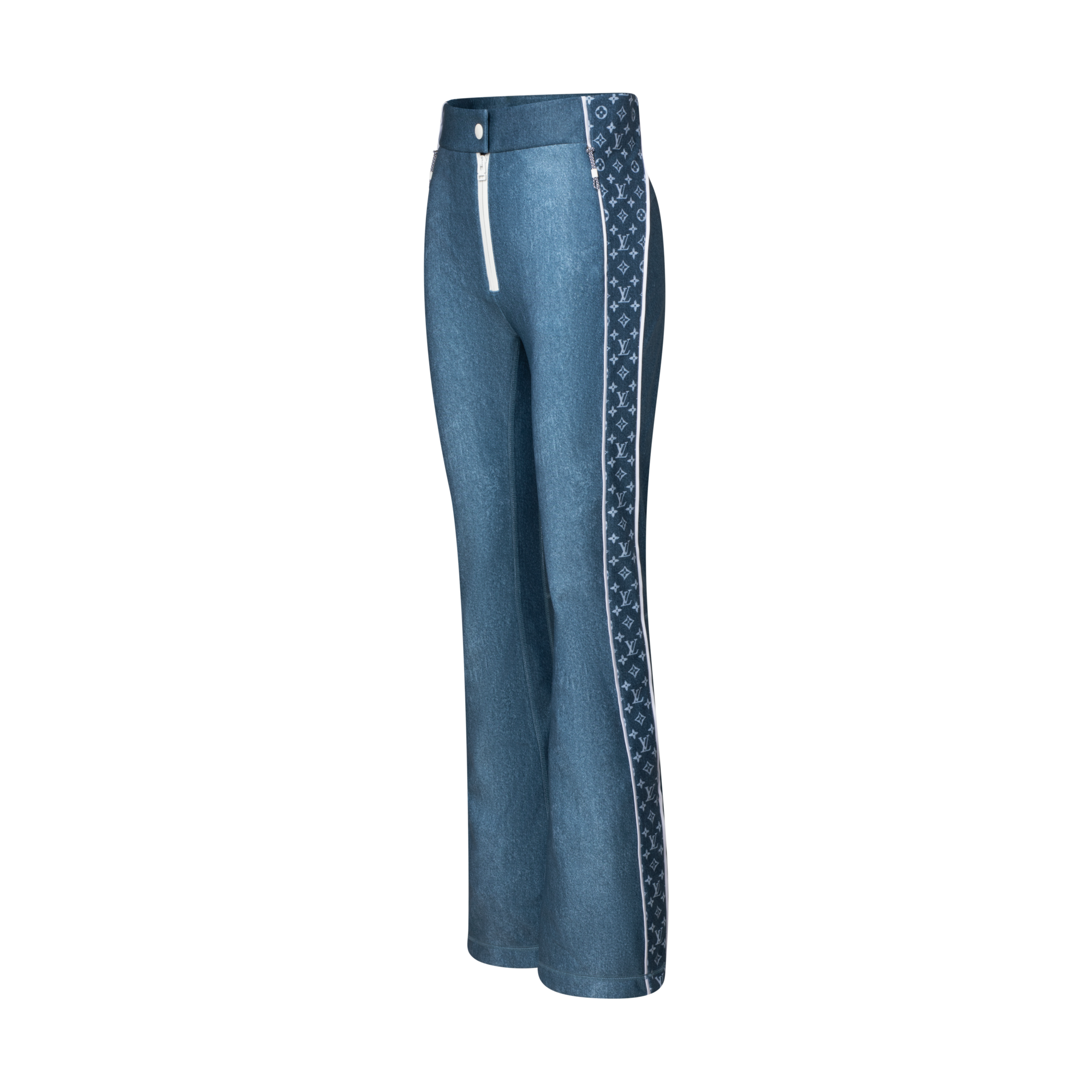 Pantalón de esquí Softshell con efecto denim  Mujer Prêt-à-Porter Pantalones | LOUIS VUITTON (Zoom de producto)