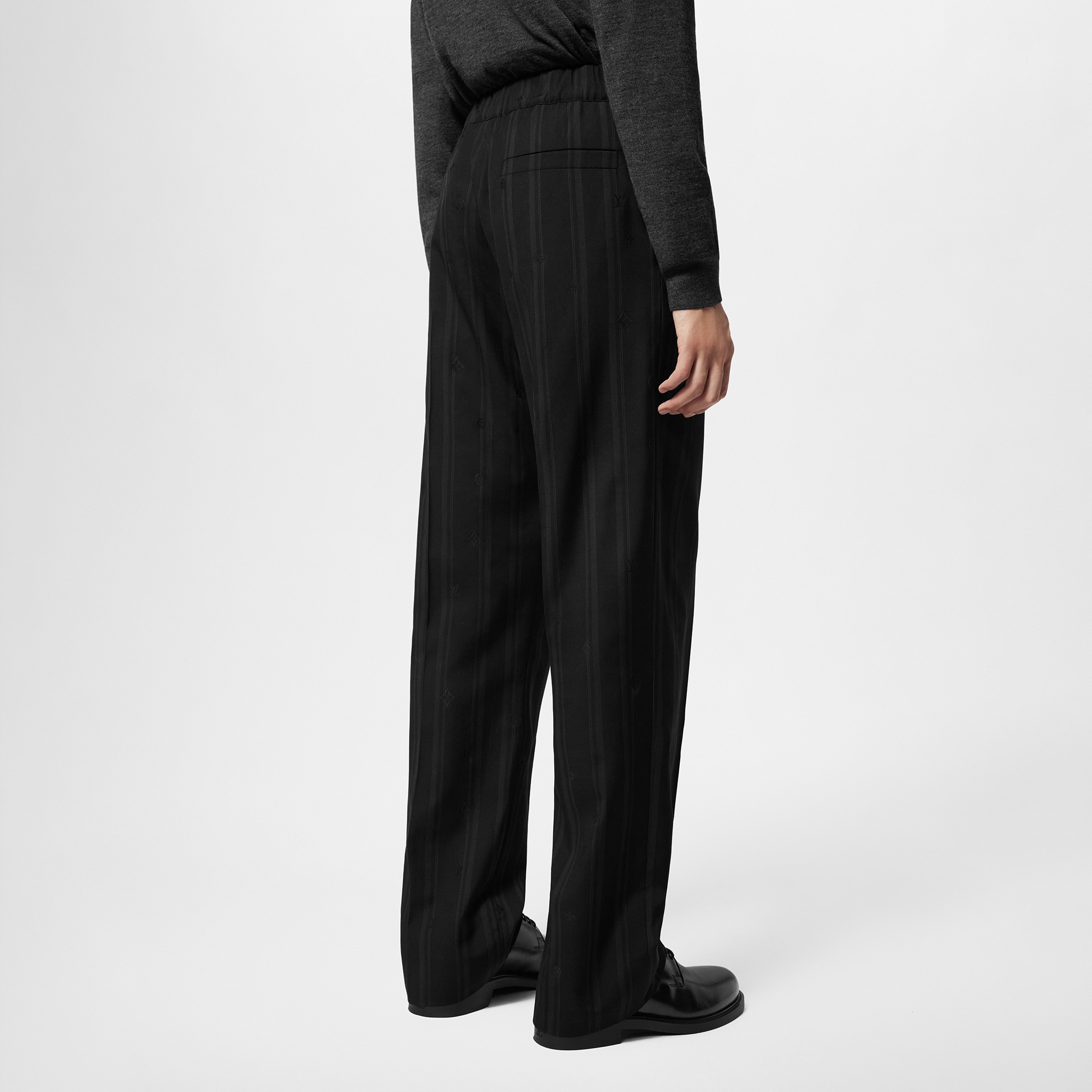 Pantalón de lana con cordón  Hombre Prêt-à-Porter Pantalones | LOUIS VUITTON (Zoom de producto)
