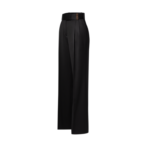 Pantalón de lana con pinzas Mujer Prêt-à-Porter Pantalones | LOUIS VUITTON (Zoom de producto)