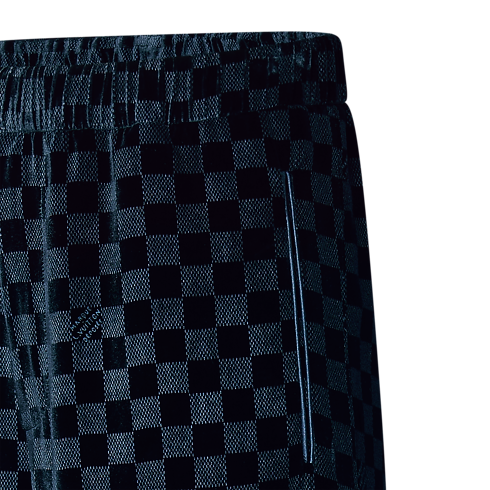 Pantalón de noche tipo pijama en terciopelo Hombre Prêt-à-Porter Pantalones | LOUIS VUITTON (Zoom de producto)