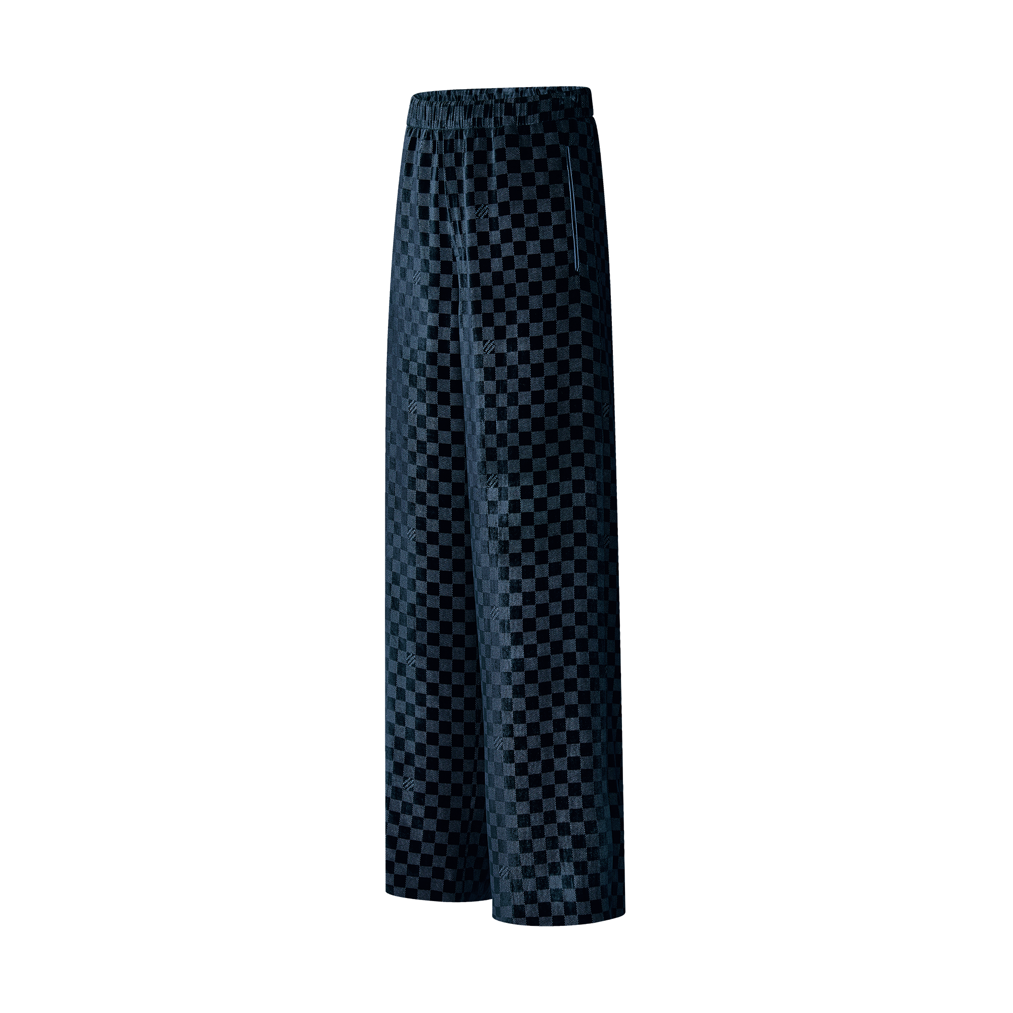 Pantalón de noche tipo pijama en terciopelo  Hombre Prêt-à-Porter Pantalones | LOUIS VUITTON (Zoom de producto)