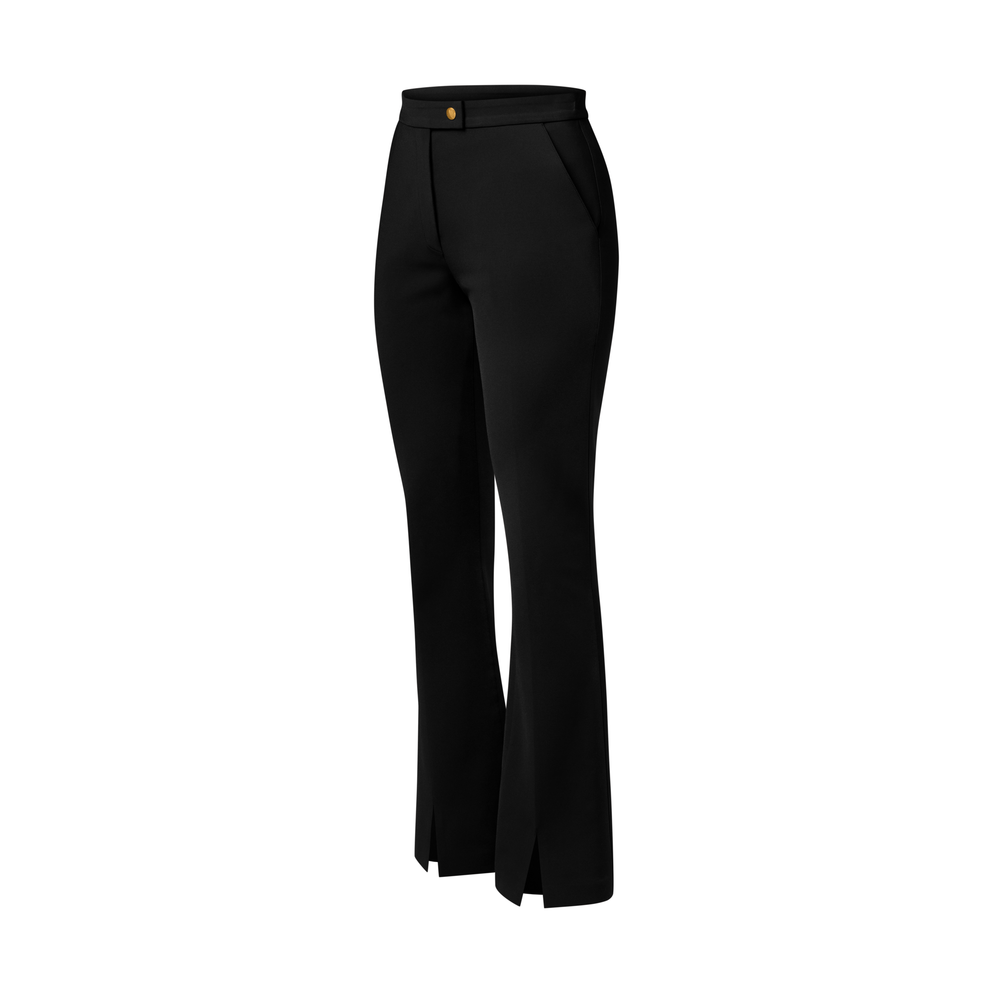 Pantalón de punto técnico con bajo abierto  Mujer Prêt-à-Porter Pantalones | LOUIS VUITTON (Zoom de producto)