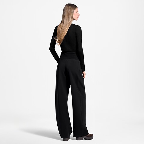 Pantalón de punto técnico con ribete Mahina Mujer Prêt-à-Porter Pantalones y pantalones cortos | LOUIS VUITTON (Zoom de producto)