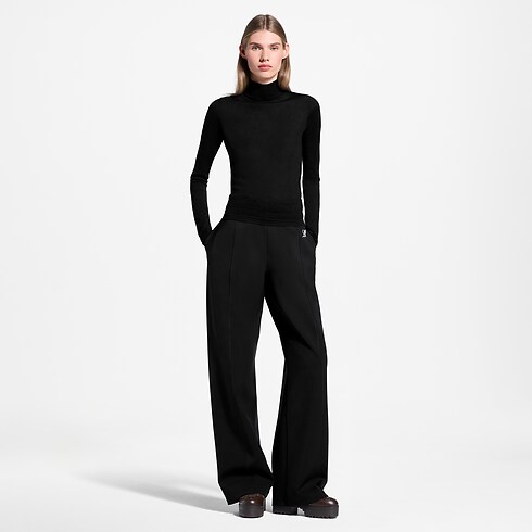 Pantalón de punto técnico con ribete Mahina Mujer Prêt-à-Porter Pantalones y pantalones cortos | LOUIS VUITTON (Zoom de producto)