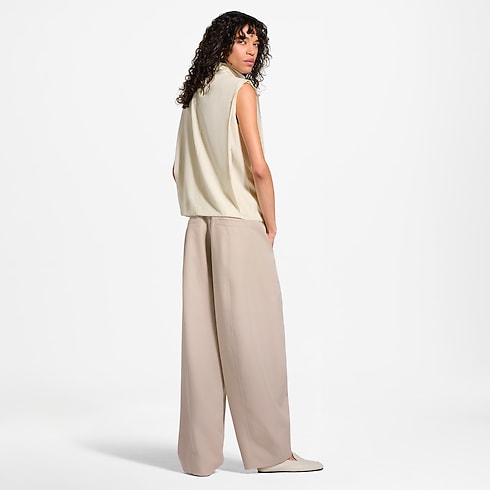 Pantalón de traje de corte globo Mujer Prêt-à-Porter Novedades en Prêt-à-porter | LOUIS VUITTON (Zoom de producto)