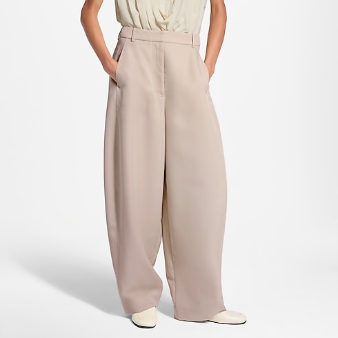 Pantalón de traje de corte globo Mujer Prêt-à-Porter Novedades en Prêt-à-porter | LOUIS VUITTON (Zoom de producto)