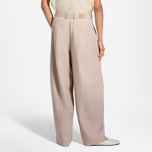 Pantalón de traje de corte globo Mujer Prêt-à-Porter Novedades en Prêt-à-porter | LOUIS VUITTON (Zoom de producto)