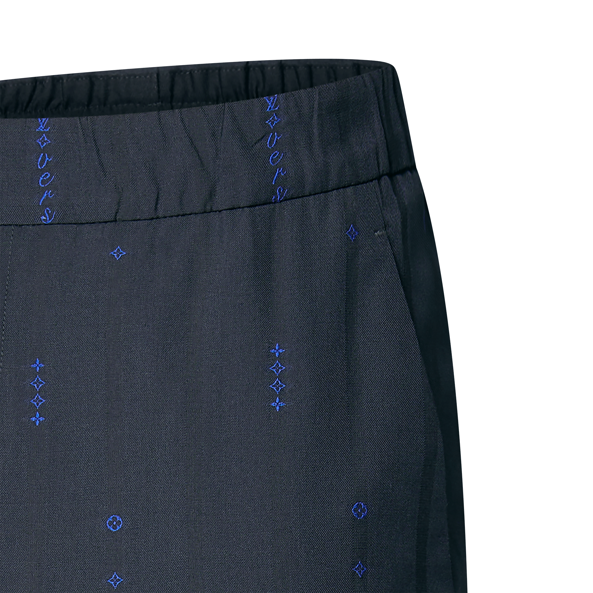 Pantalón de traje en lana con cordón  Hombre Prêt-à-Porter Pantalones | LOUIS VUITTON (Zoom de producto)