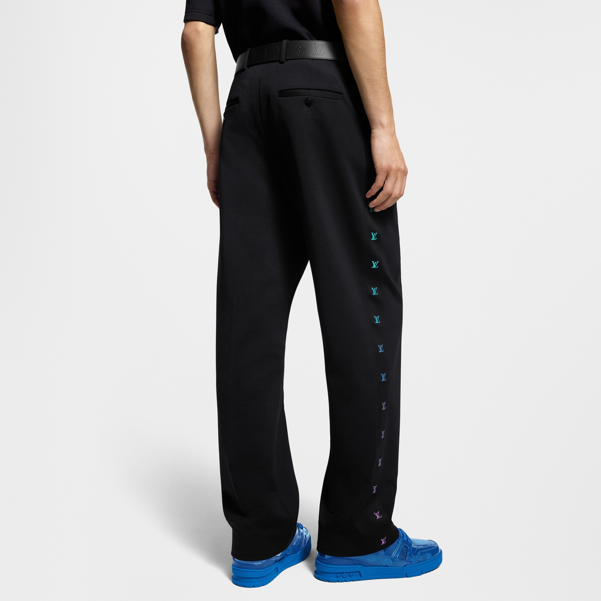 Pantalón de traje en punto  Hombre Prêt-à-Porter Pantalones | LOUIS VUITTON (Zoom de producto)