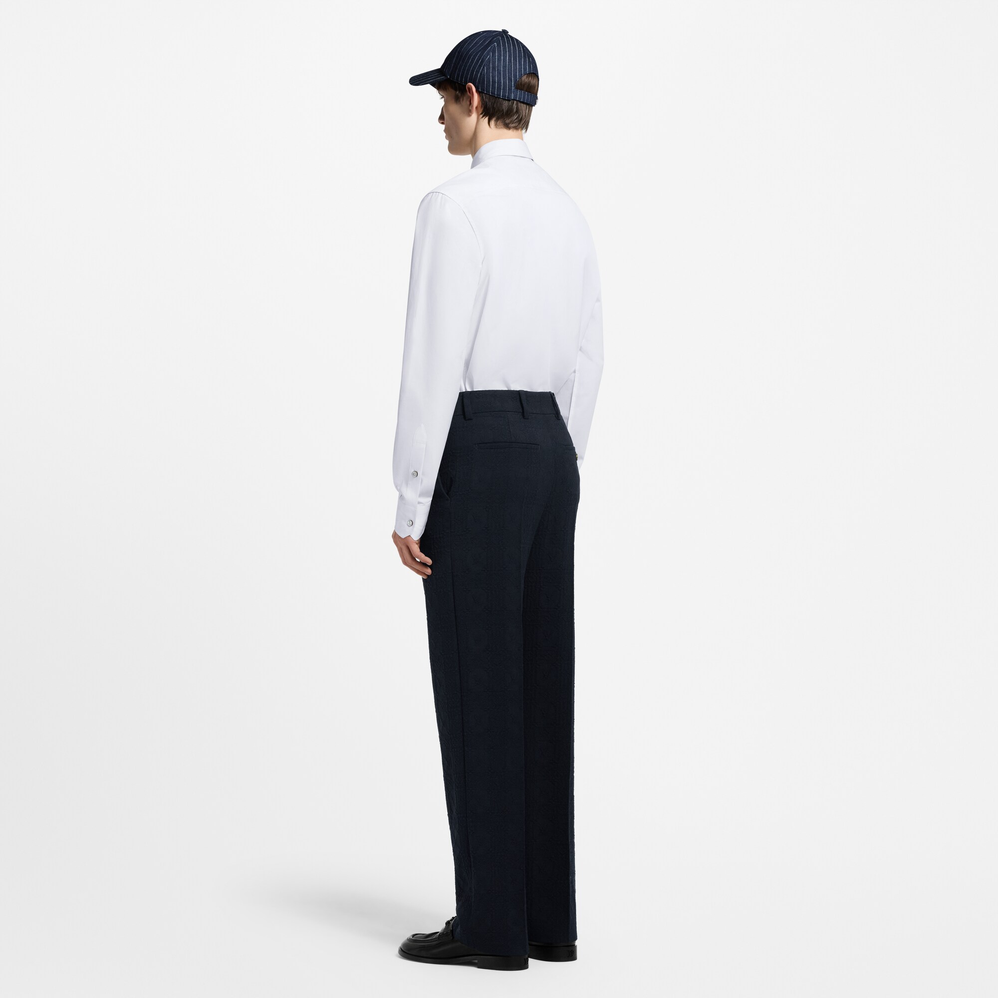 Pantalón de traje texturizado  Hombre Prêt-à-Porter Pantalones | LOUIS VUITTON (Zoom de producto)