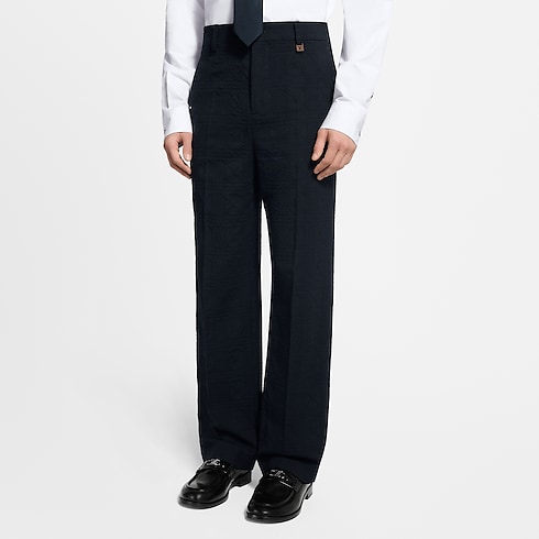 Pantalón de traje texturizado Hombre Prêt-à-Porter Pantalones | LOUIS VUITTON (Zoom de producto)