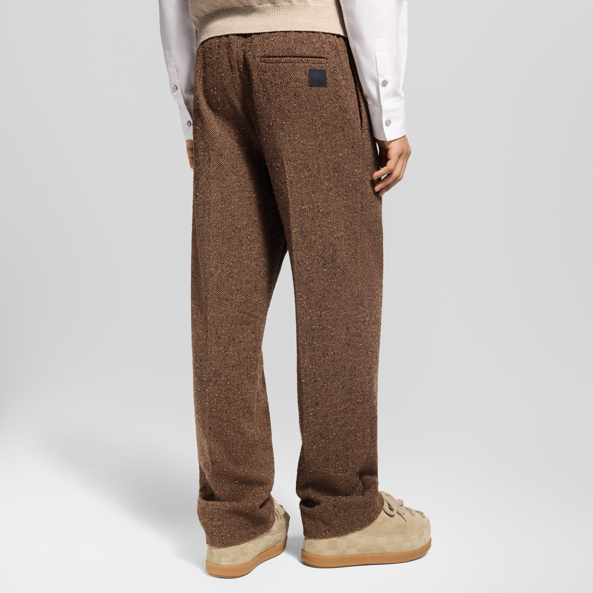 Pantalón de tweed con cordón  Hombre Prêt-à-Porter Pantalones | LOUIS VUITTON (Zoom de producto)