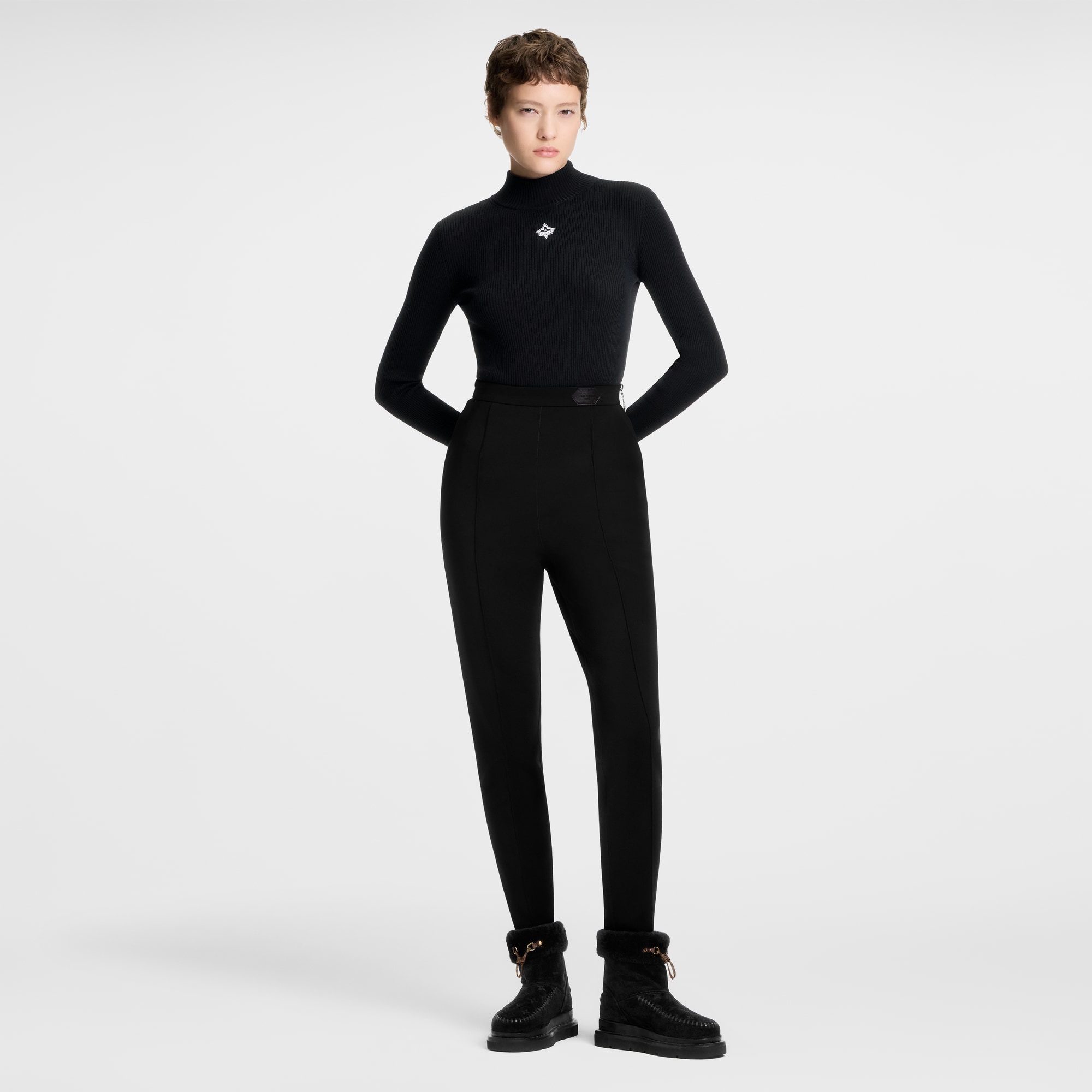 Pantalón fuseau de punto técnico  Mujer Prêt-à-Porter Pantalones | LOUIS VUITTON (Zoom de producto)