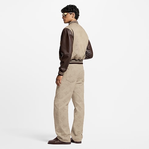 Pantalón Monogram de estilo skater Hombre Prêt-à-Porter Denim | LOUIS VUITTON (Zoom de producto)