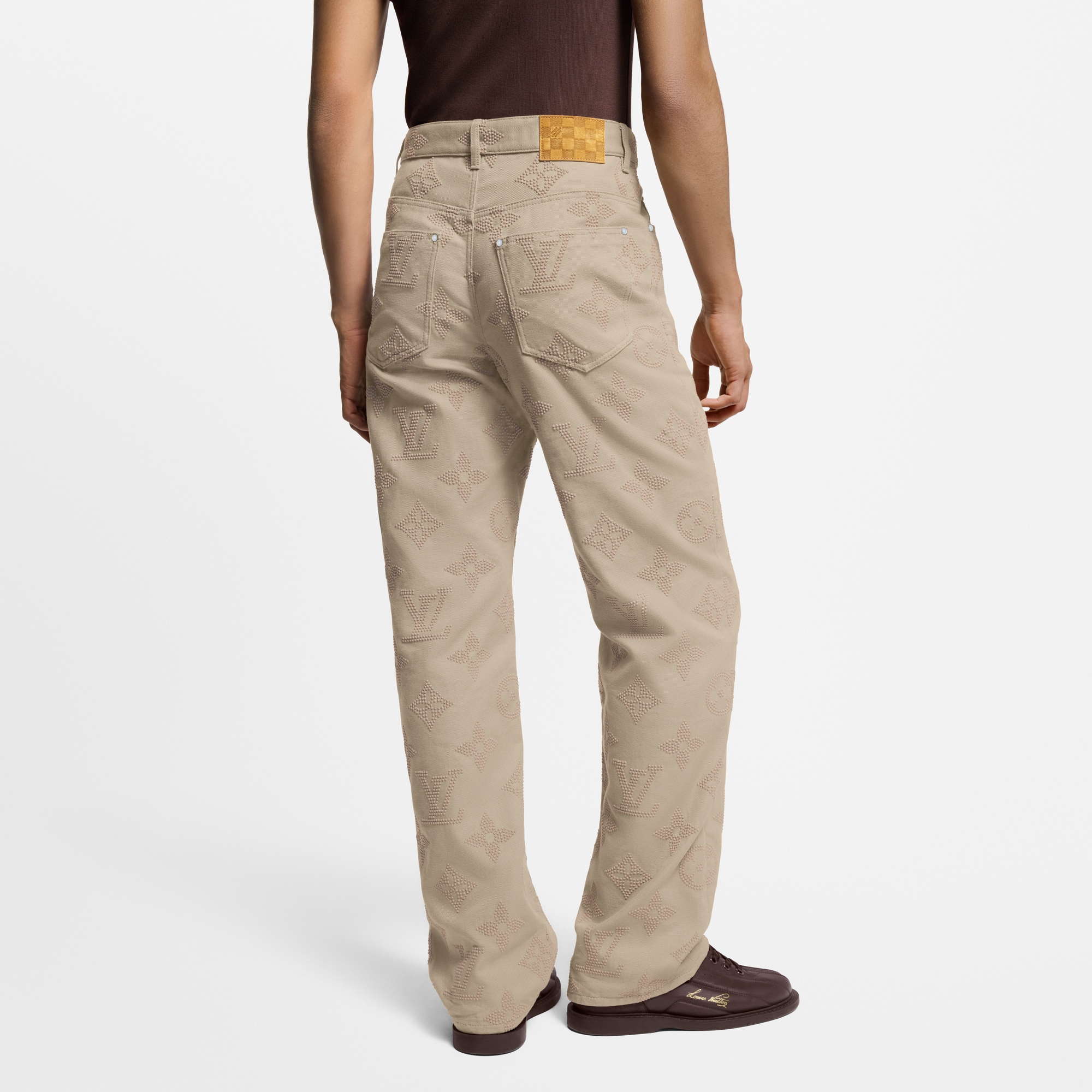 Pantalón Monogram de estilo skater  Hombre Prêt-à-Porter Denim | LOUIS VUITTON (Zoom de producto)