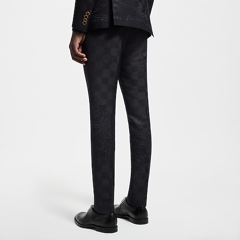 Pantalón satinado de corte cigarette Hombre Prêt-à-Porter Pantalones | LOUIS VUITTON (Zoom de producto)