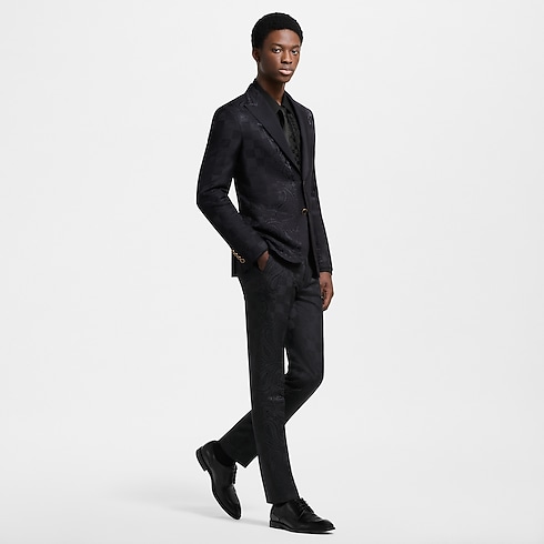 Pantalón satinado de corte cigarette Hombre Prêt-à-Porter Pantalones | LOUIS VUITTON (Zoom de producto)