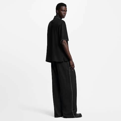 Pantalón tipo pijama de seda con cuentas Hombre Prêt-à-Porter Pantalones | LOUIS VUITTON (Zoom de producto)