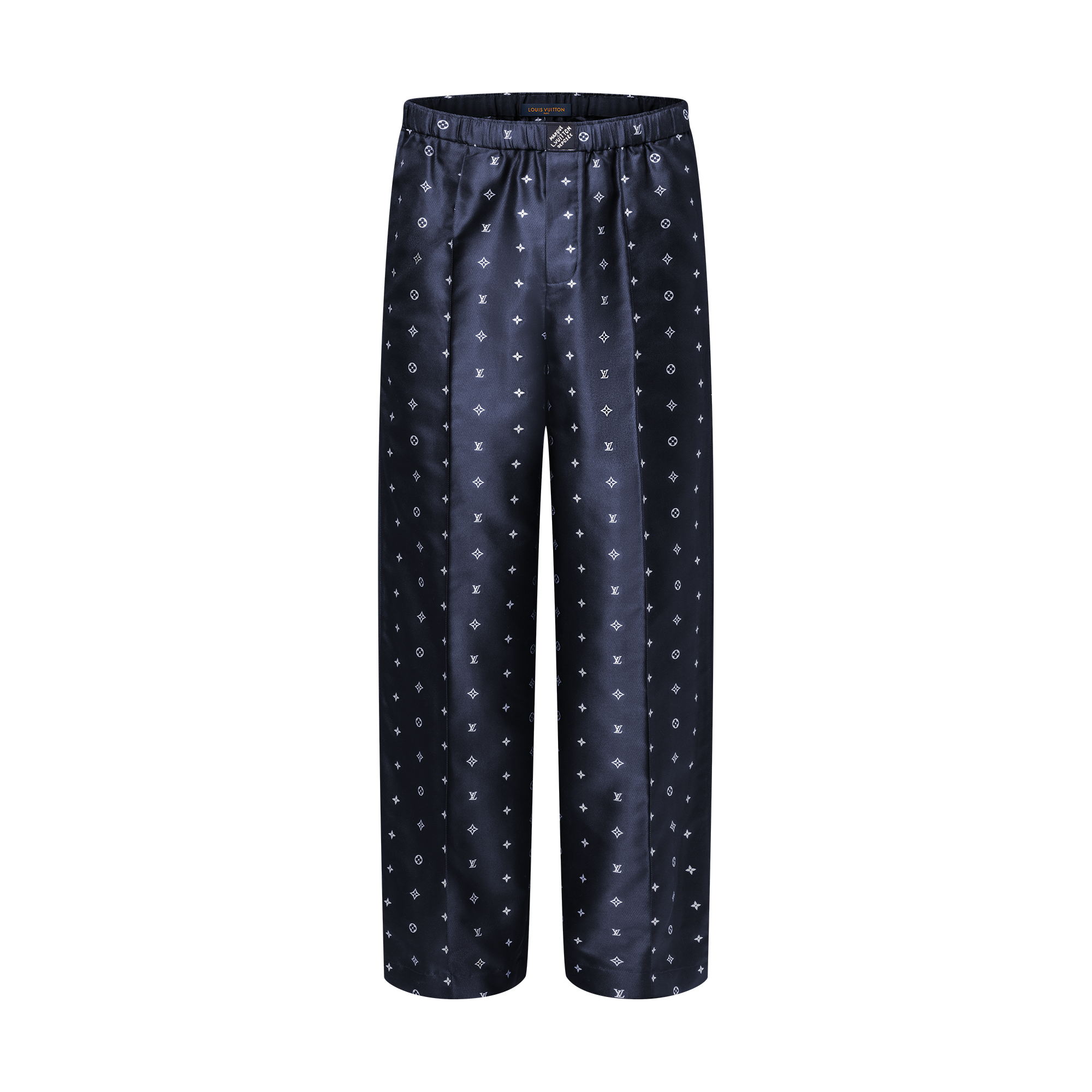 Pantalón tipo pijama de seda Monogram  Hombre Prêt-à-Porter Pantalones | LOUIS VUITTON (Zoom de producto)