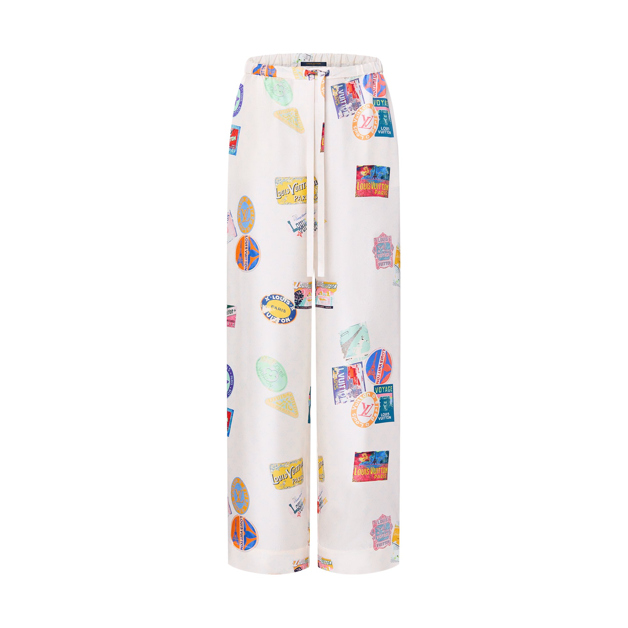 Pantalón tipo pijama Mahina con parches  in Mujer